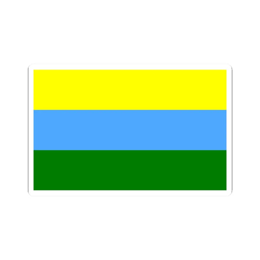 POL Lewin Brzeski flag (Poland) STICKER Vinyl Kiss-Cut Decal 2 Inch White - The Sticker Space