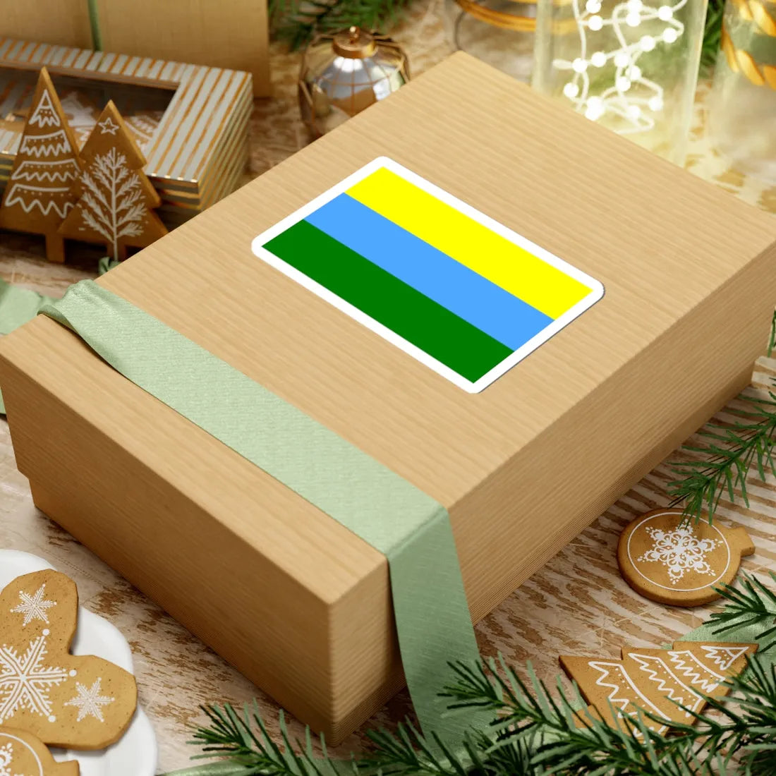 POL Lewin Brzeski flag (Poland) STICKER Vinyl Kiss-Cut Decal - The Sticker Space