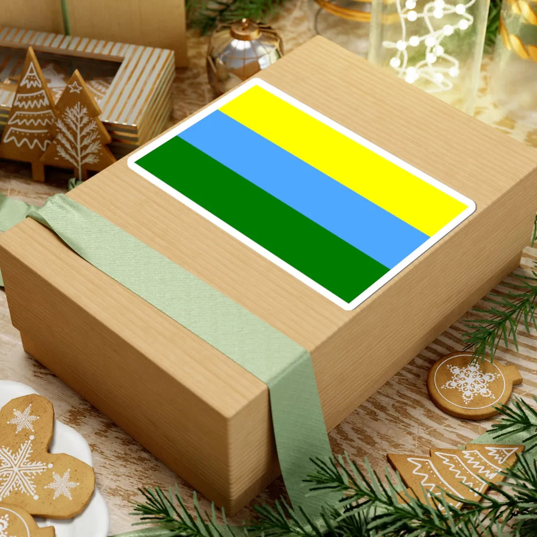 POL Lewin Brzeski flag (Poland) STICKER Vinyl Kiss-Cut Decal - The Sticker Space