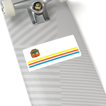 POL Limanowa FLAG (Poland) STICKER Vinyl Kiss-Cut Decal - The Sticker Space