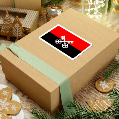 POL Luban flag (Poland) STICKER Vinyl Kiss-Cut Decal - The Sticker Space