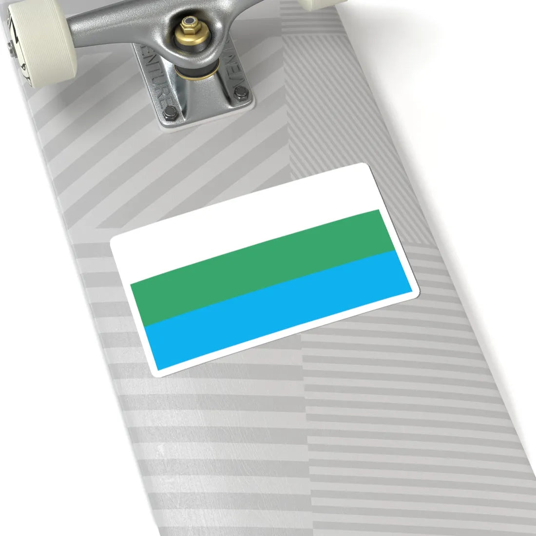 POL Lubawka flag (Poland) STICKER Vinyl Kiss-Cut Decal - The Sticker Space