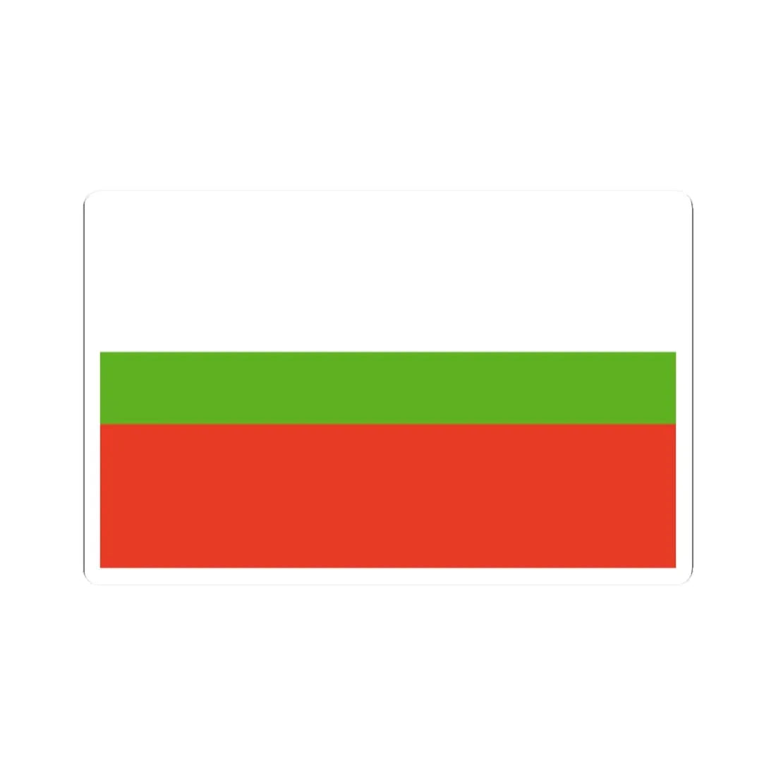 POL Lublin flag (Poland) STICKER Vinyl Kiss-Cut Decal 2 Inch White - The Sticker Space