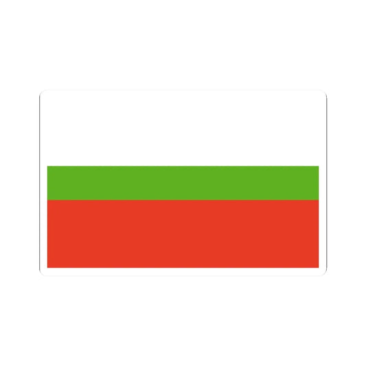 POL Lublin flag (Poland) STICKER Vinyl Kiss-Cut Decal 2 Inch White - The Sticker Space