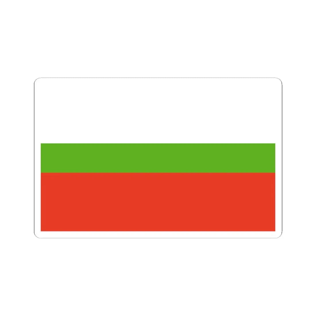 POL Lublin flag (Poland) STICKER Vinyl Kiss-Cut Decal 3 Inch White - The Sticker Space