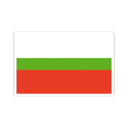 POL Lublin flag (Poland) STICKER Vinyl Kiss-Cut Decal 3 Inch White - The Sticker Space