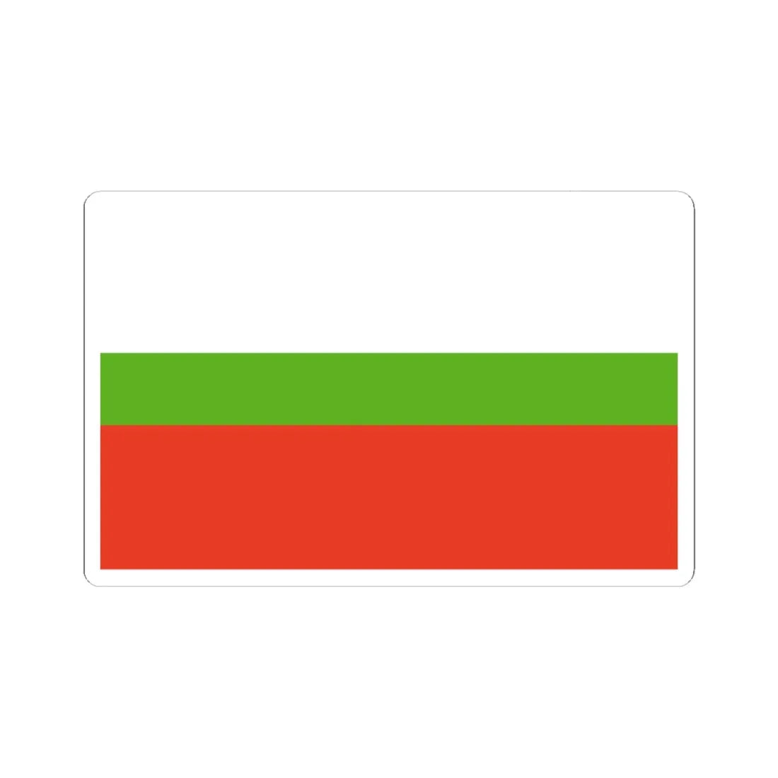 POL Lublin flag (Poland) STICKER Vinyl Kiss-Cut Decal 4 Inch White - The Sticker Space
