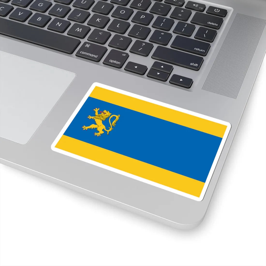 POL Lwowek flag (Poland) STICKER Vinyl Kiss-Cut Decal - The Sticker Space