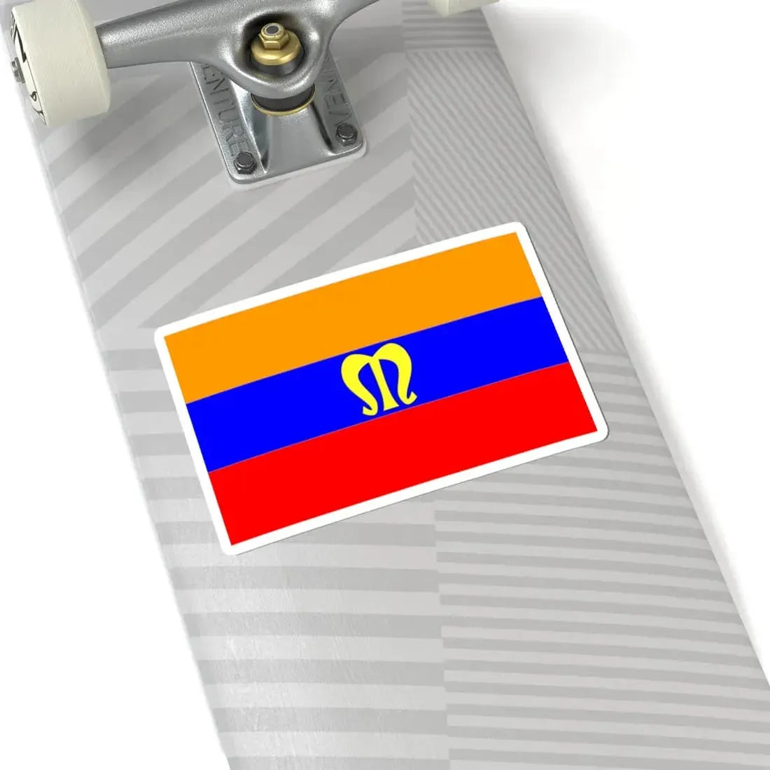 POL Mielec flag (Poland) STICKER Vinyl Kiss-Cut Decal - The Sticker Space