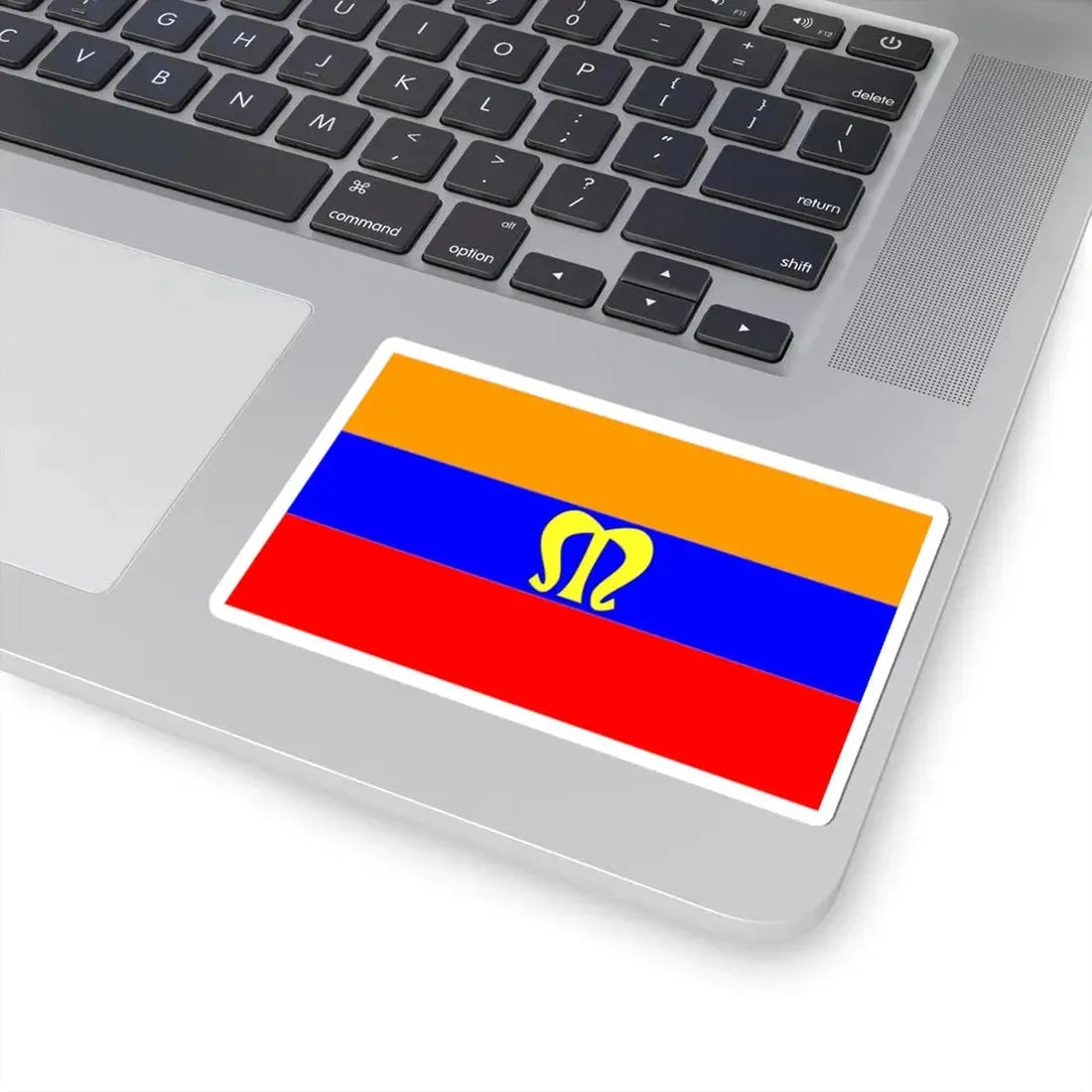 POL Mielec flag (Poland) STICKER Vinyl Kiss-Cut Decal - The Sticker Space