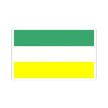 POL Milicz flag (Poland) STICKER Vinyl Kiss-Cut Decal 2 Inch White - The Sticker Space