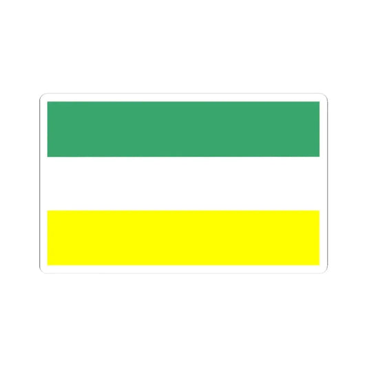 POL Milicz flag (Poland) STICKER Vinyl Kiss-Cut Decal 2 Inch White - The Sticker Space