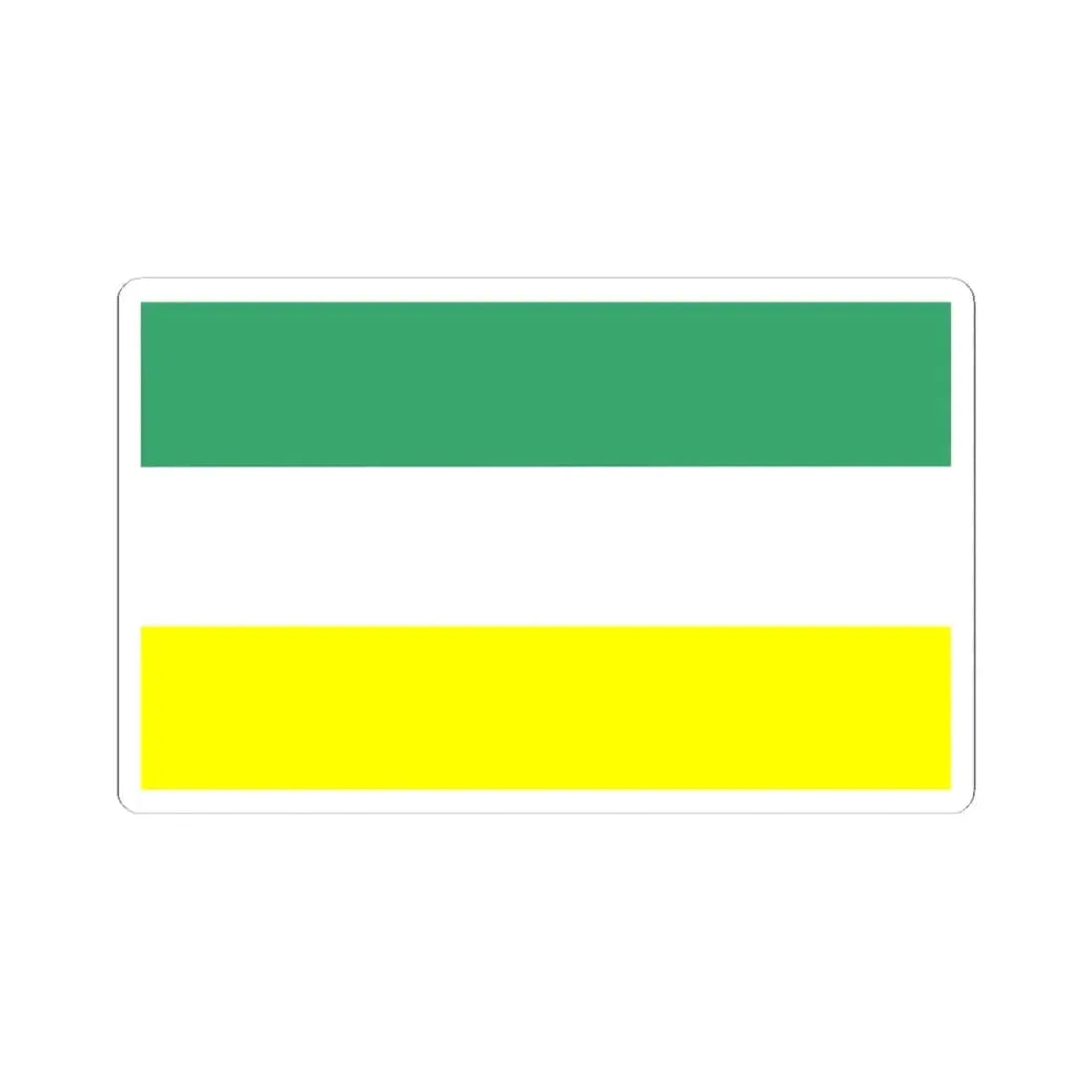 POL Milicz flag (Poland) STICKER Vinyl Kiss-Cut Decal 4 Inch White - The Sticker Space