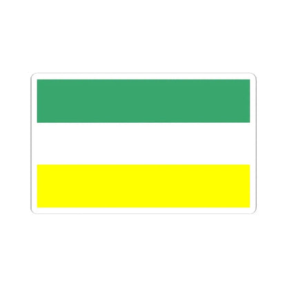 POL Milicz flag (Poland) STICKER Vinyl Kiss-Cut Decal 4 Inch White - The Sticker Space