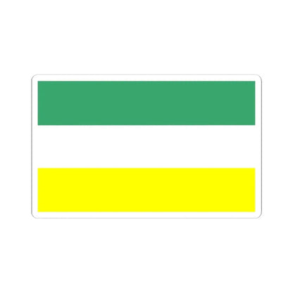 POL Milicz flag (Poland) STICKER Vinyl Kiss-Cut Decal 6 Inch White - The Sticker Space