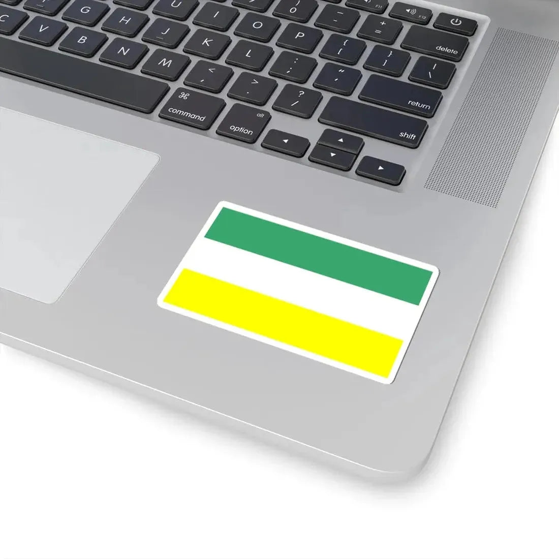 POL Milicz flag (Poland) STICKER Vinyl Kiss-Cut Decal - The Sticker Space