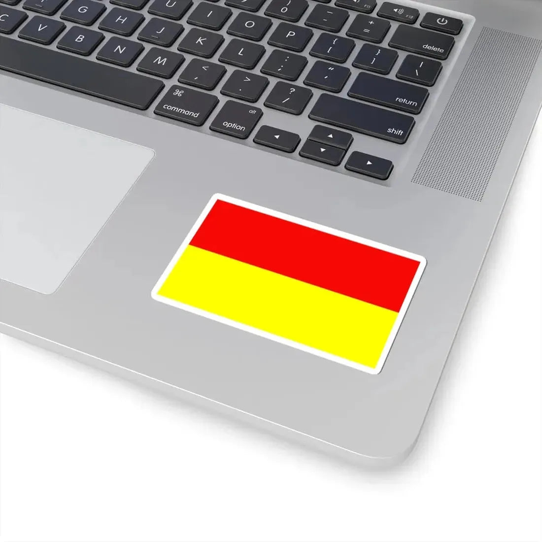 POL Monki flag (Poland) STICKER Vinyl Kiss-Cut Decal - The Sticker Space