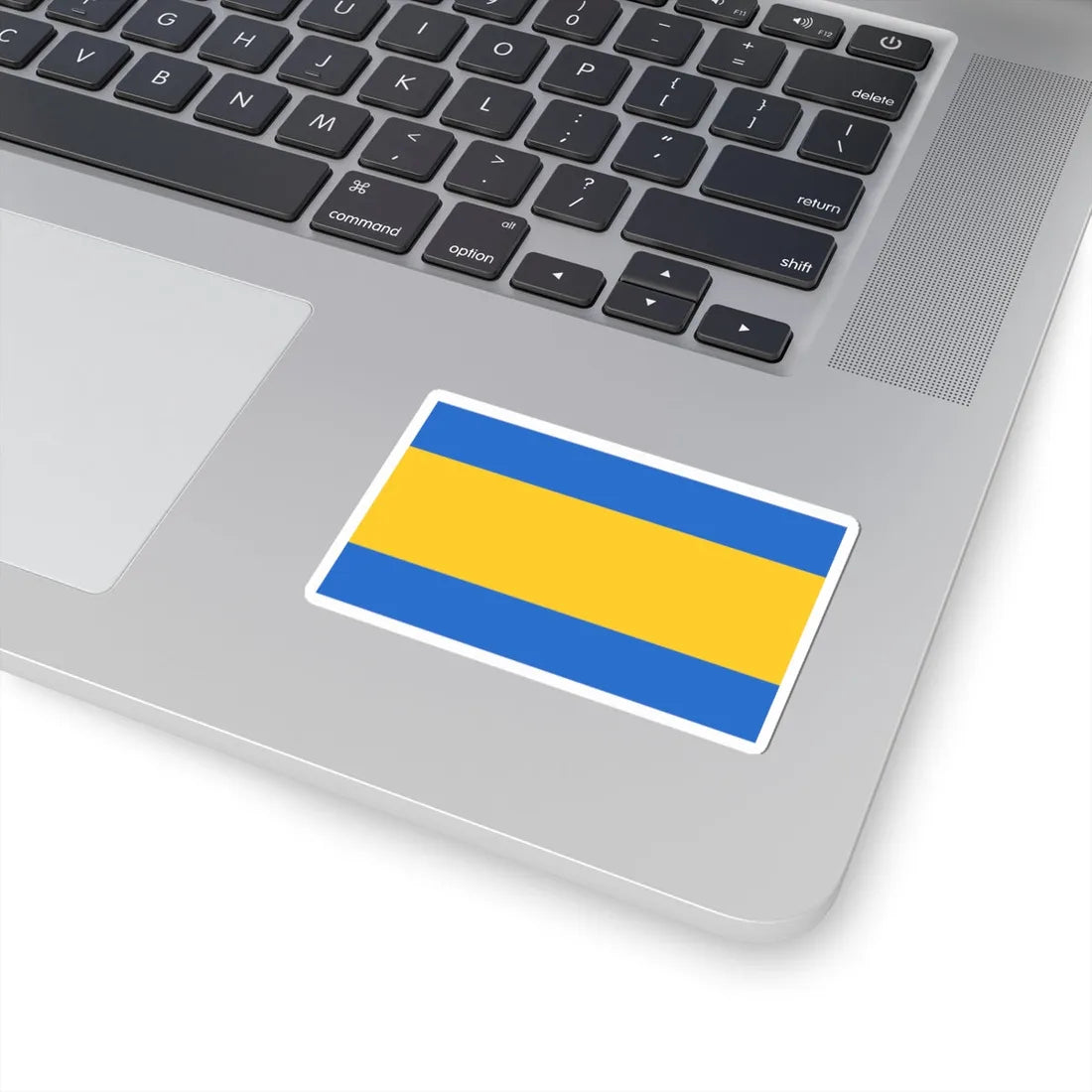 POL Piekary Slaskie flag (Poland) STICKER Vinyl Kiss-Cut Decal - The Sticker Space