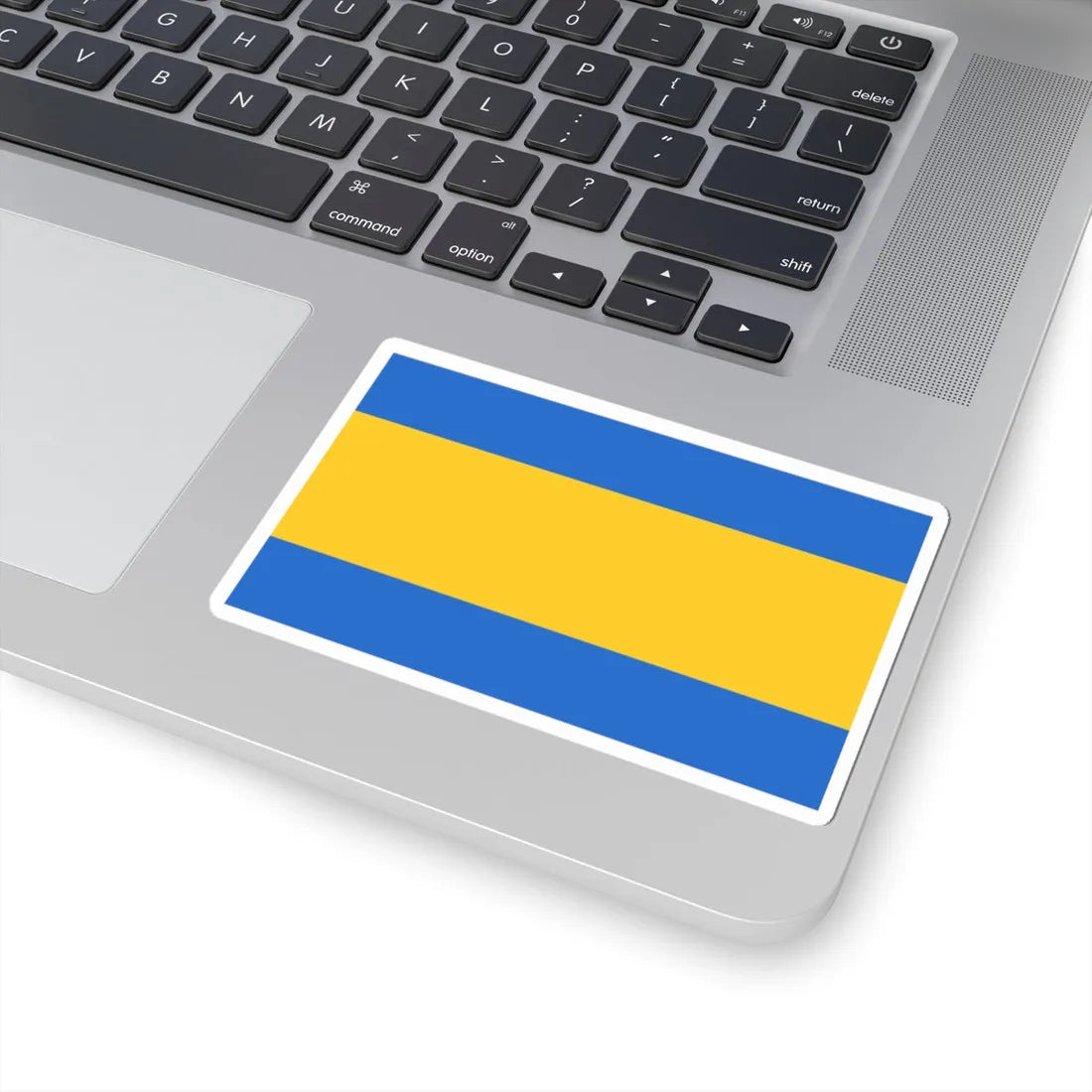 POL Piekary Slaskie flag (Poland) STICKER Vinyl Kiss-Cut Decal - The Sticker Space