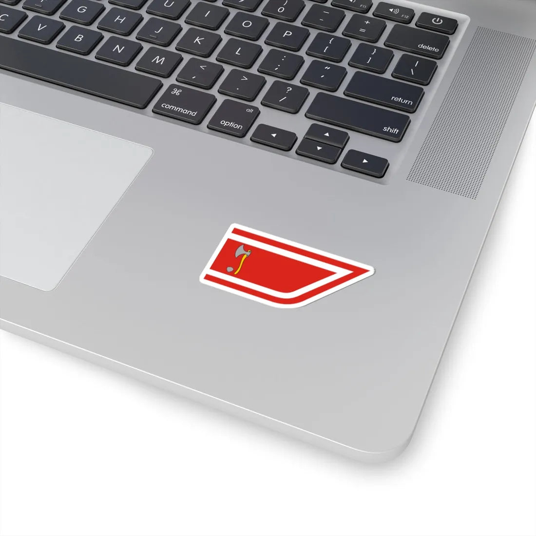 POL powiat bartoszycki flag (Poland) STICKER Vinyl Kiss-Cut Decal - The Sticker Space