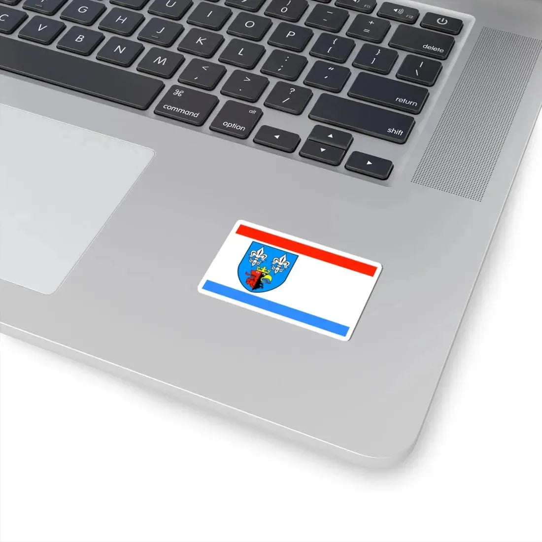 POL powiat bełchatowski flag (Poland) STICKER Vinyl Kiss-Cut Decal - The Sticker Space