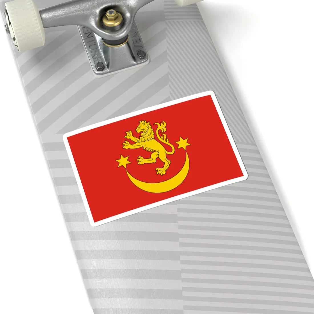 POL powiat bieszczadzki flag (Poland) STICKER Vinyl Kiss-Cut Decal - The Sticker Space