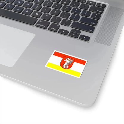 POL powiat biłgorajski flag (Poland) STICKER Vinyl Kiss-Cut Decal - The Sticker Space