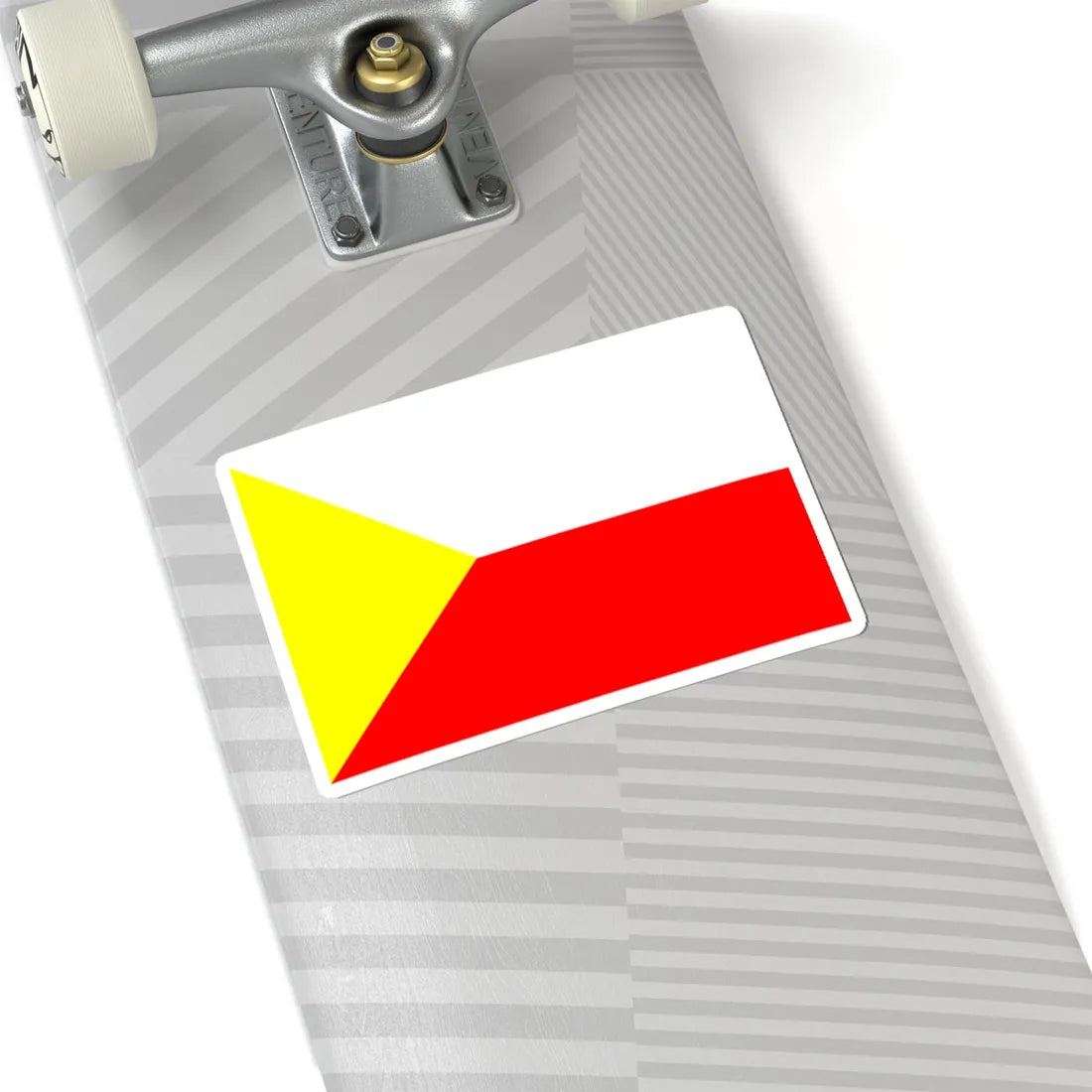 POL powiat czestochowski flag (Poland) STICKER Vinyl Kiss-Cut Decal - The Sticker Space