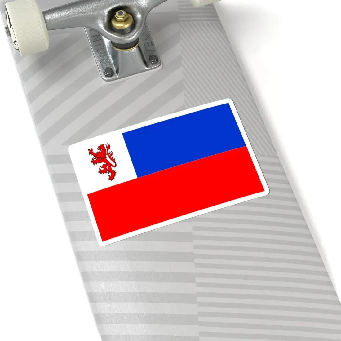 POL powiat działdowski flag (Poland) STICKER Vinyl Kiss-Cut Decal - The Sticker Space