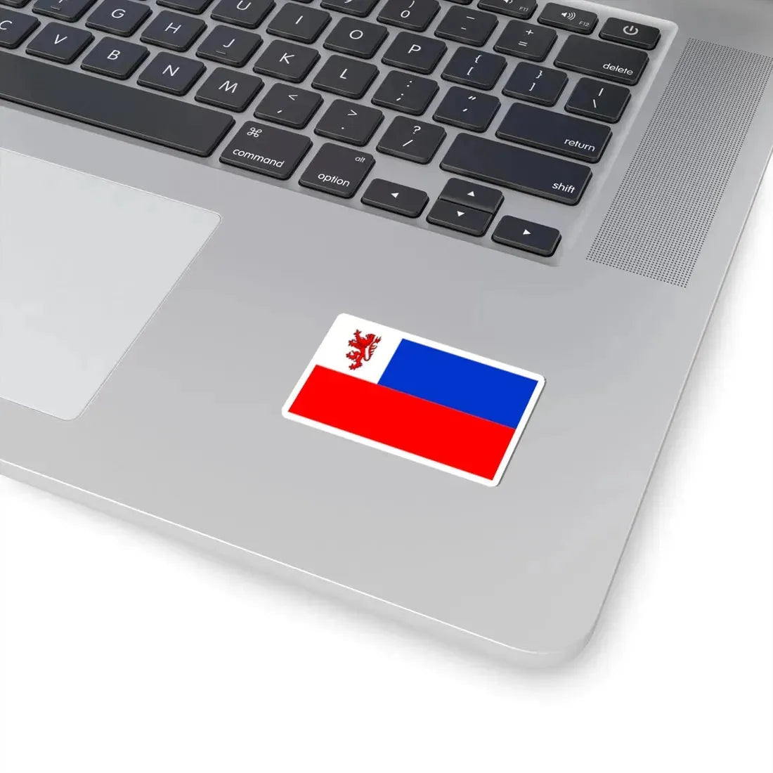 POL powiat działdowski flag (Poland) STICKER Vinyl Kiss-Cut Decal - The Sticker Space