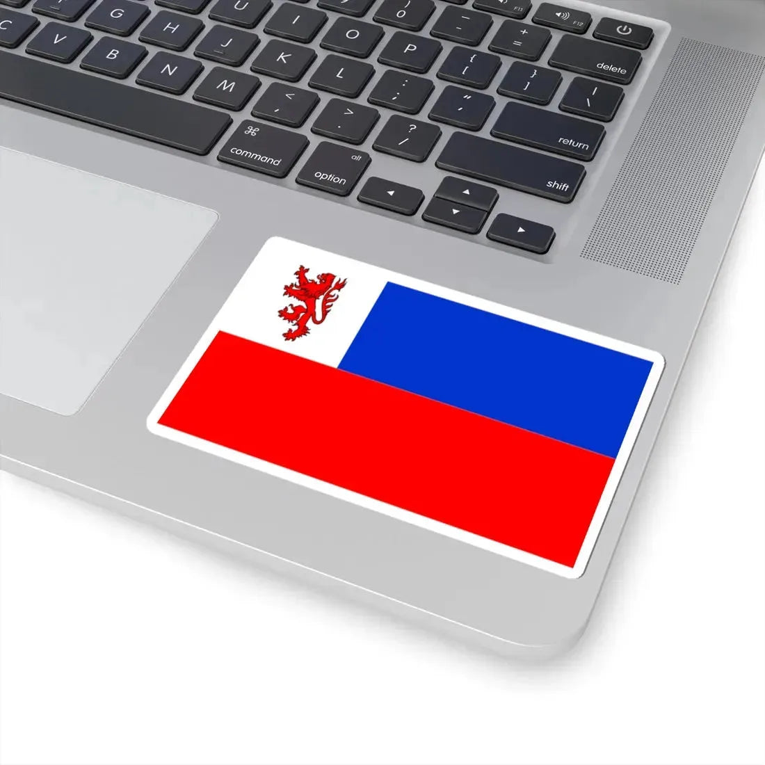 POL powiat działdowski flag (Poland) STICKER Vinyl Kiss-Cut Decal - The Sticker Space