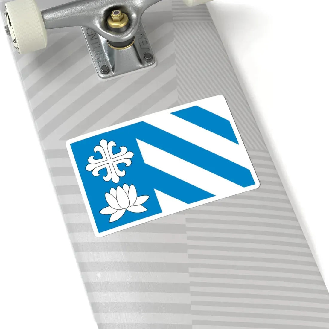 POL powiat ełcki flag (Poland) STICKER Vinyl Kiss-Cut Decal - The Sticker Space