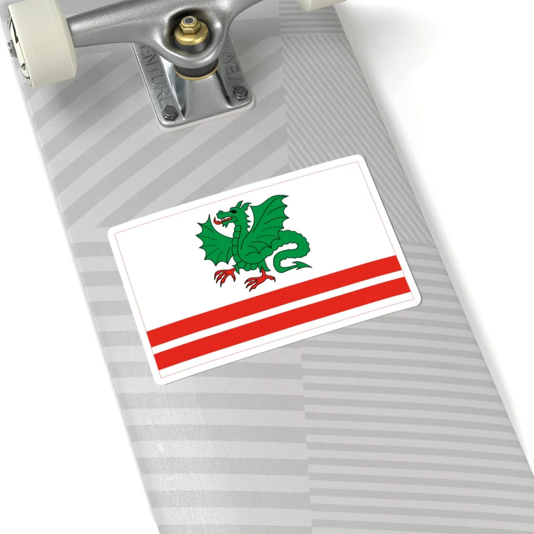 POL powiat garwolinski flag (Poland) STICKER Vinyl Kiss-Cut Decal - The Sticker Space