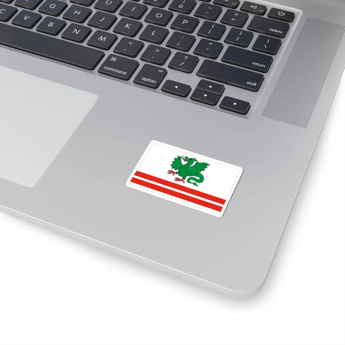 POL powiat garwolinski flag (Poland) STICKER Vinyl Kiss-Cut Decal - The Sticker Space