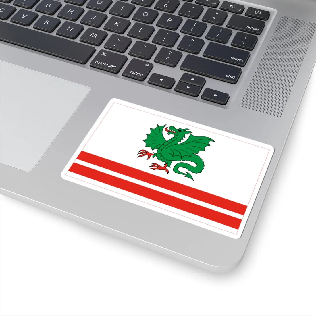 POL powiat garwolinski flag (Poland) STICKER Vinyl Kiss-Cut Decal - The Sticker Space