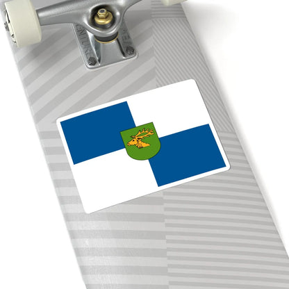 POL powiat gizycki flag (Poland) STICKER Vinyl Kiss-Cut Decal - The Sticker Space