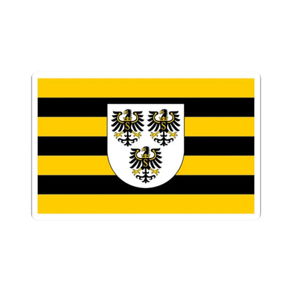 POL powiat gołdapski flag (Poland) STICKER Vinyl Kiss-Cut Decal 2 Inch White - The Sticker Space