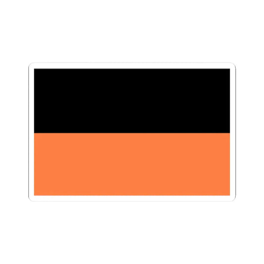 POL powiat głodno flag (Poland) STICKER Vinyl Kiss-Cut Decal 2 Inch White - The Sticker Space