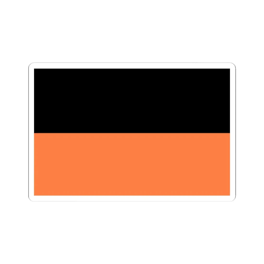 POL powiat głodno flag (Poland) STICKER Vinyl Kiss-Cut Decal 3 Inch White - The Sticker Space