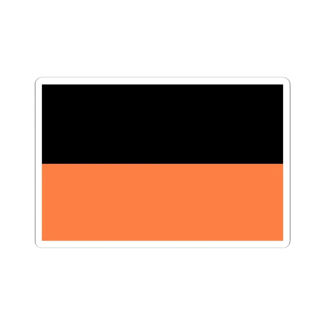 POL powiat głodno flag (Poland) STICKER Vinyl Kiss-Cut Decal 6 Inch White - The Sticker Space