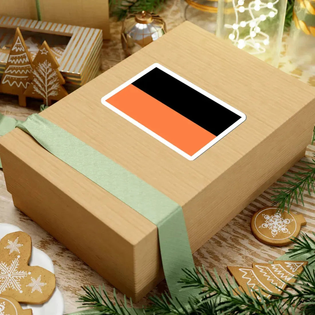 POL powiat głodno flag (Poland) STICKER Vinyl Kiss-Cut Decal - The Sticker Space