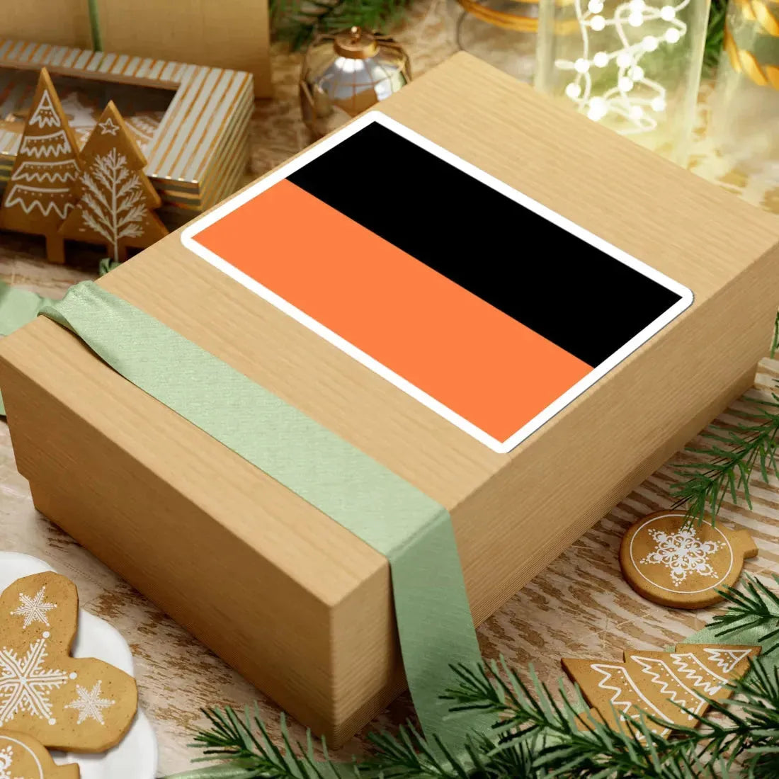 POL powiat głodno flag (Poland) STICKER Vinyl Kiss-Cut Decal - The Sticker Space