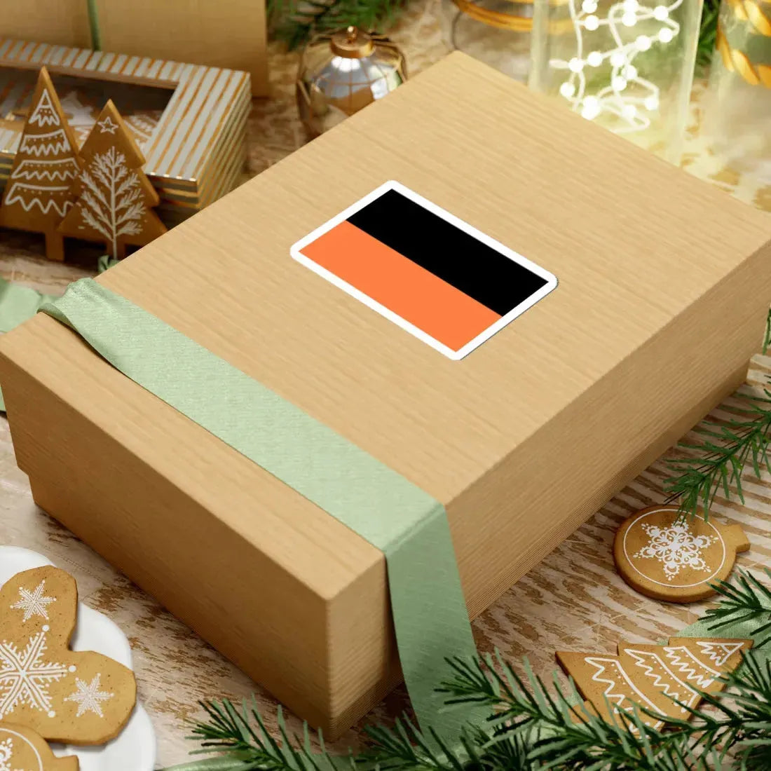 POL powiat głodno flag (Poland) STICKER Vinyl Kiss-Cut Decal - The Sticker Space