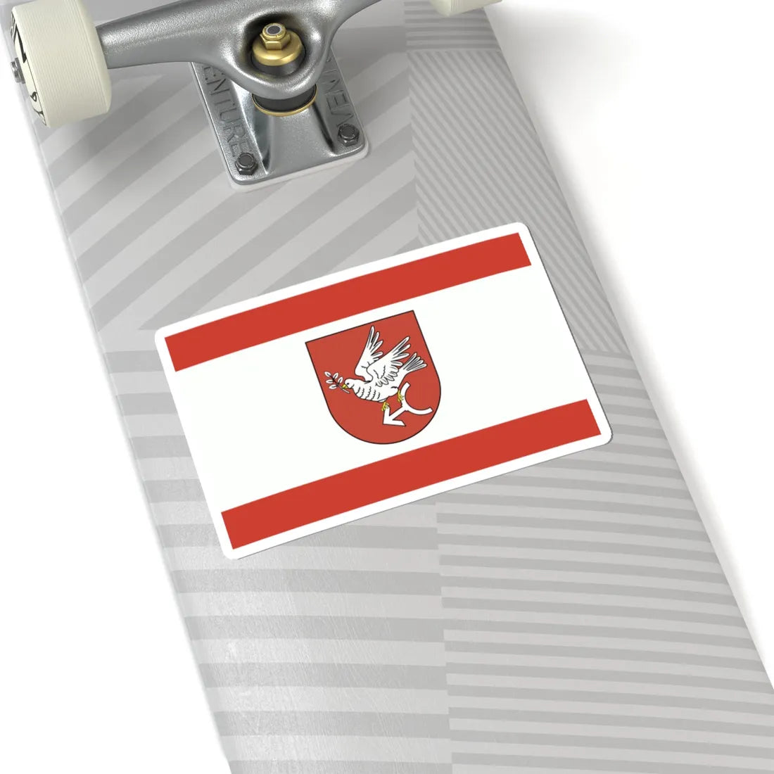 POL powiat golubsko-dobrzynski flag (Poland) STICKER Vinyl Kiss-Cut Decal - The Sticker Space