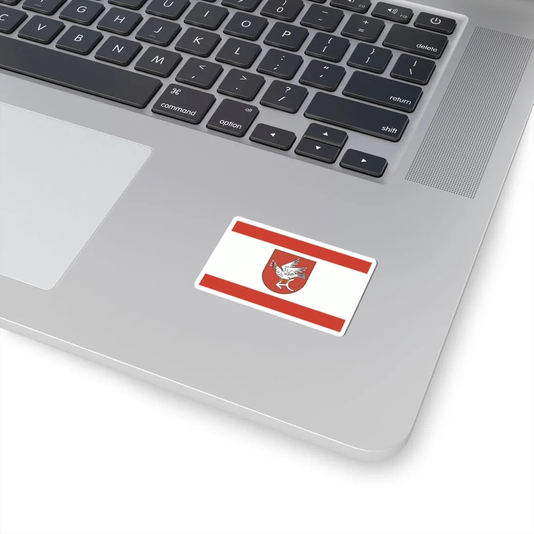 POL powiat golubsko-dobrzynski flag (Poland) STICKER Vinyl Kiss-Cut Decal - The Sticker Space