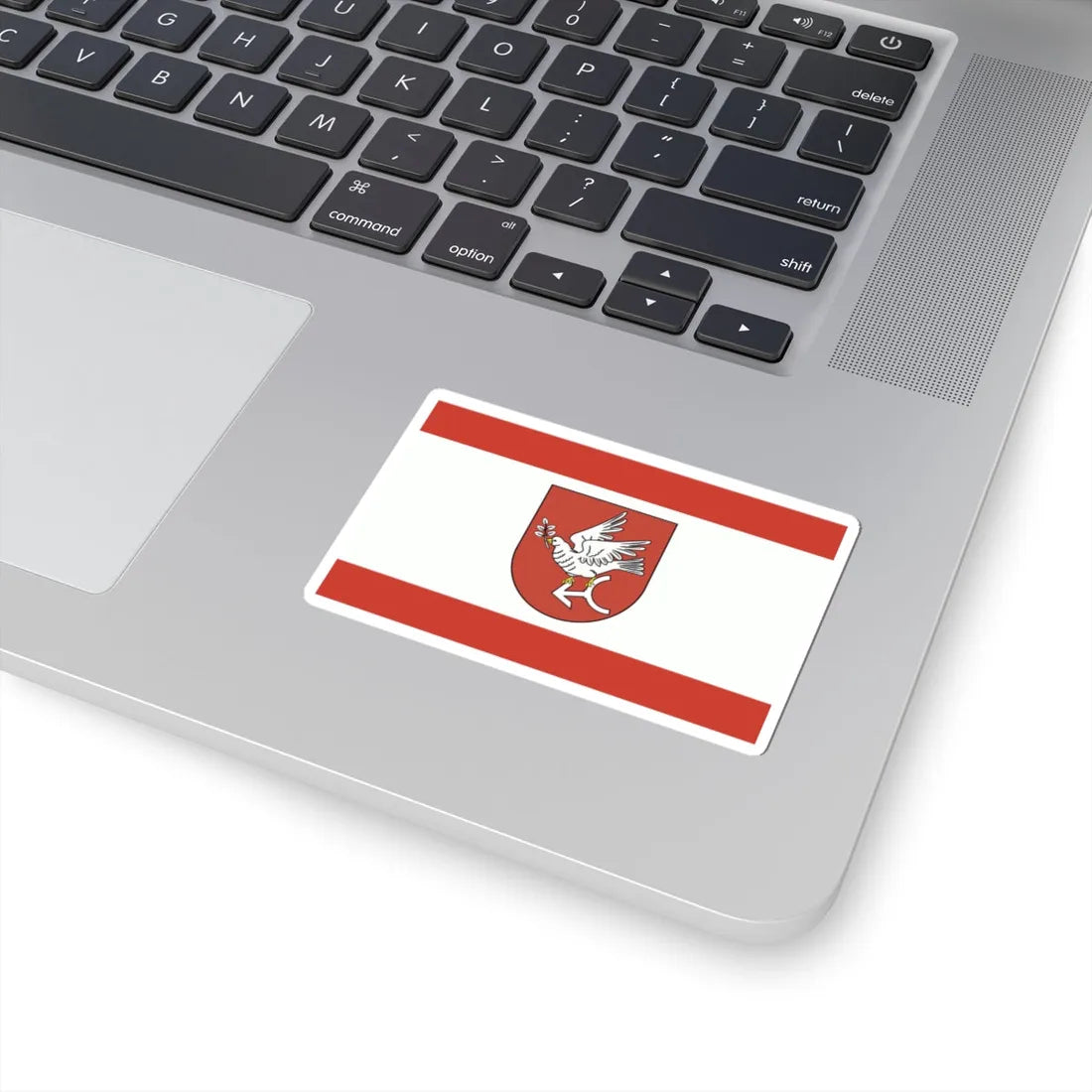 POL powiat golubsko-dobrzynski flag (Poland) STICKER Vinyl Kiss-Cut Decal - The Sticker Space