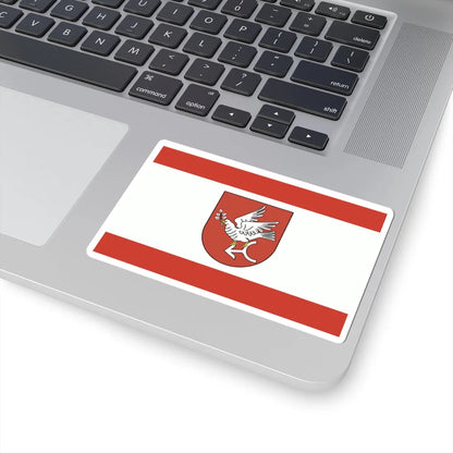 POL powiat golubsko-dobrzynski flag (Poland) STICKER Vinyl Kiss-Cut Decal - The Sticker Space
