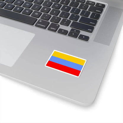 POL powiat gostynski flag (Poland) STICKER Vinyl Kiss-Cut Decal - The Sticker Space