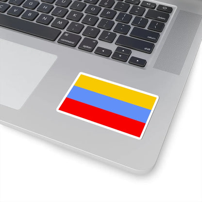 POL powiat gostynski flag (Poland) STICKER Vinyl Kiss-Cut Decal - The Sticker Space
