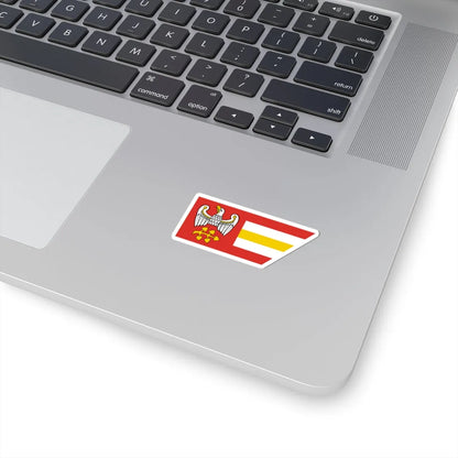 POL powiat grodziski wielkopolski flag (Poland) STICKER Vinyl Kiss-Cut Decal - The Sticker Space